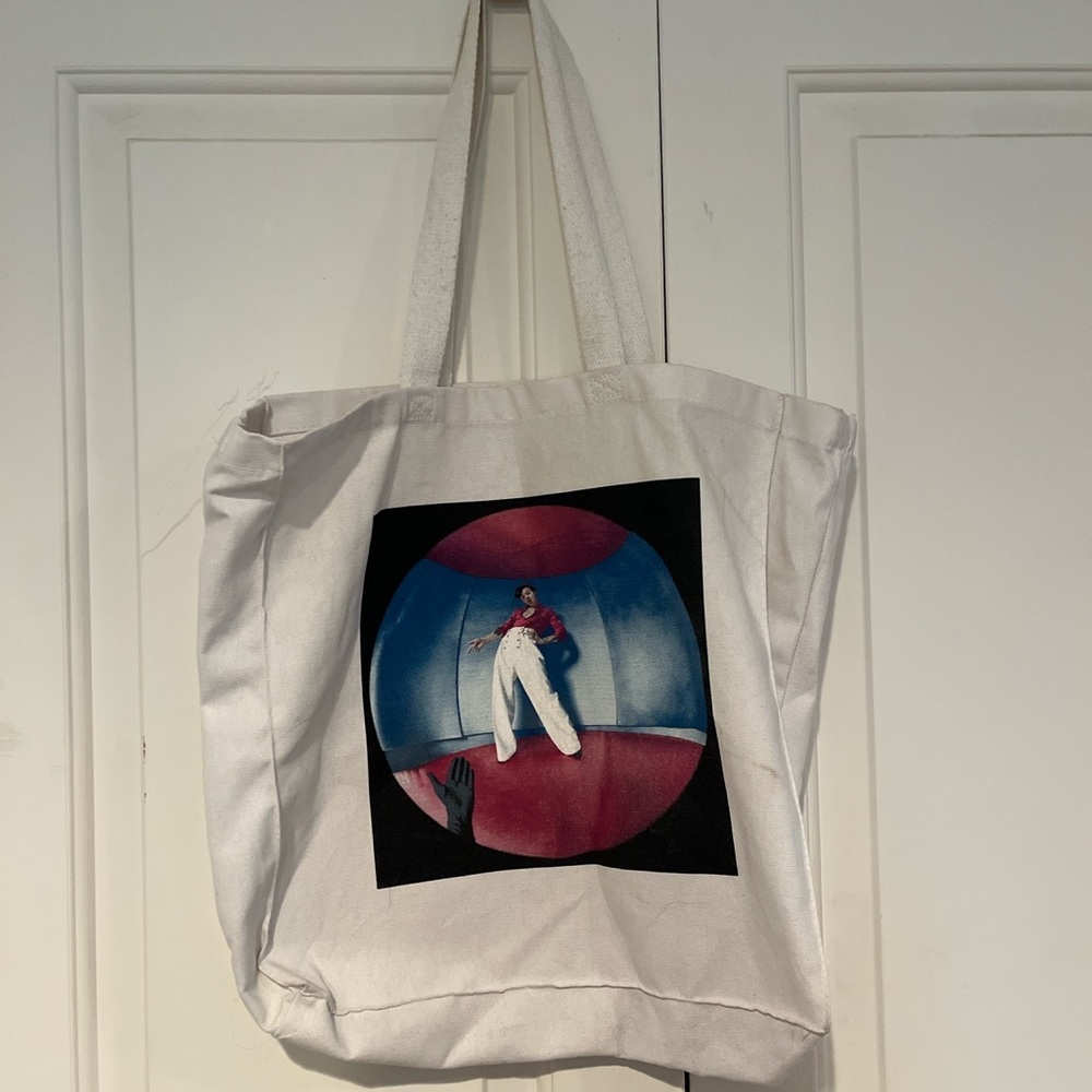Harry Styles Fine Line album tote bag